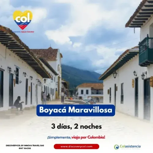 Boyacá Maravillosa Cuadrada Discoverycol