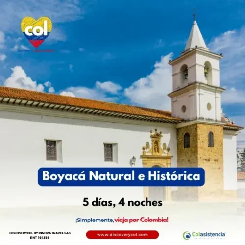 Boyacá Natural e Histórica Cuadrada Discoverycol
