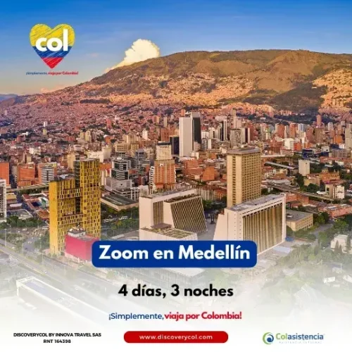 Zoom en Medellín Cuadrada Discoverycol