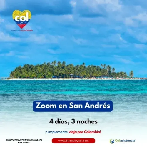 Zoom en San Andrés Cuadrada Discoverycol